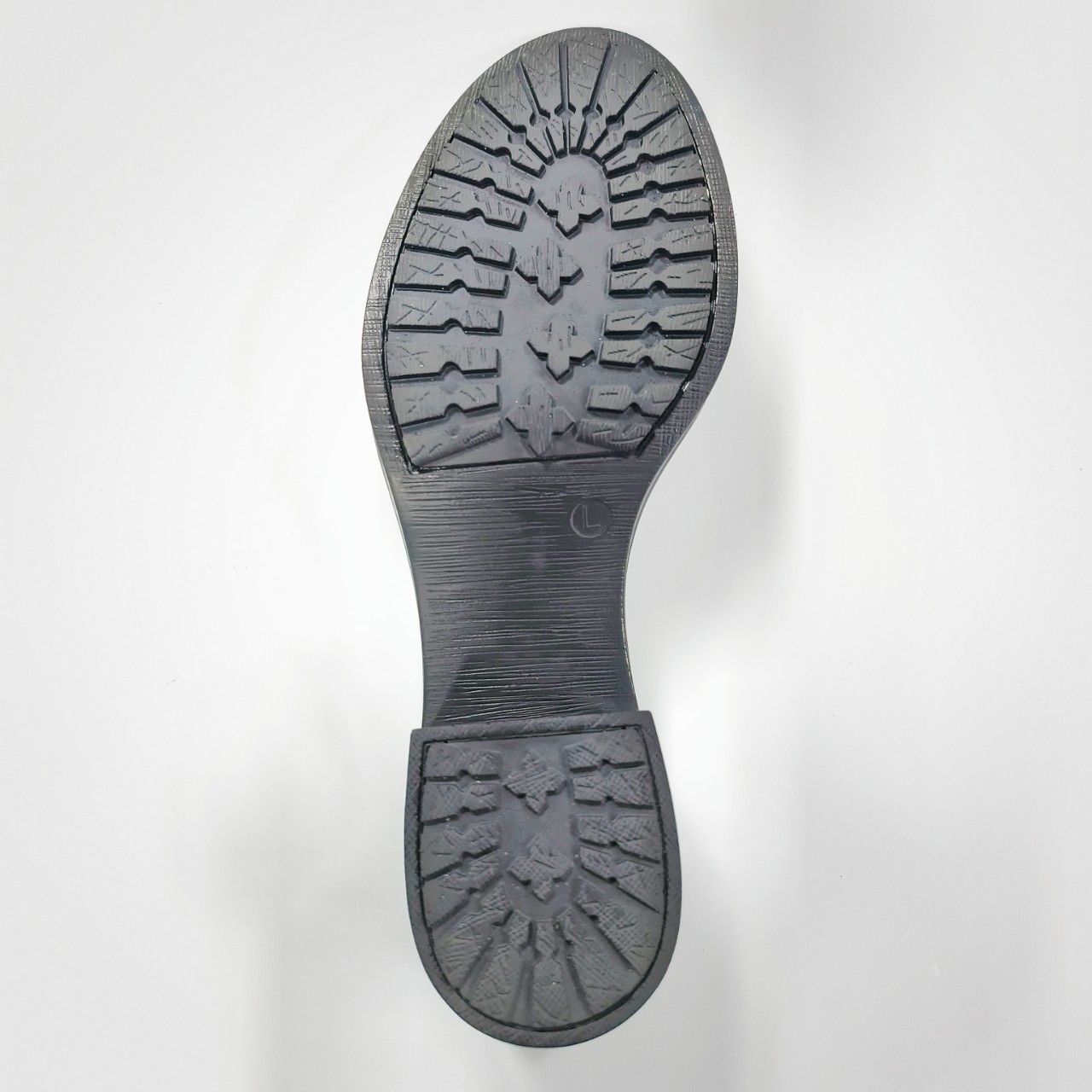 时尚女橡胶鞋底橡胶马丁靴鞋底防滑耐磨棉大底修鞋换底皮鞋底